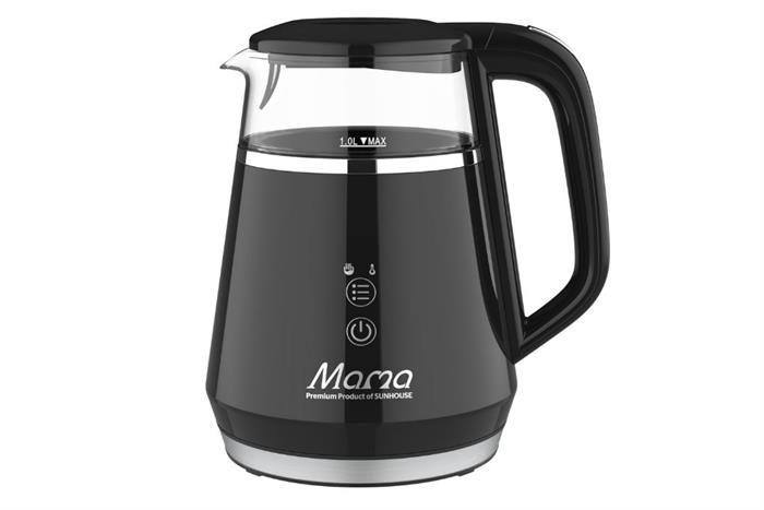 Bình đun siêu tốc Sunhouse Mama 1 lít SHD1332 Màu Đen