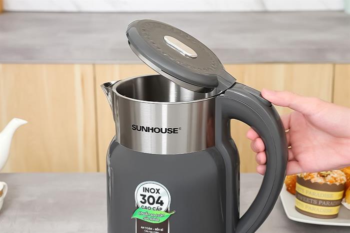 Bình đun siêu tốc Sunhouse 2 lít SHD1397 Màu Đen