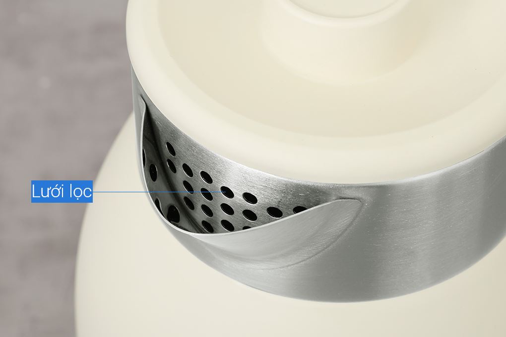 Bình đun siêu tốc Bear 2.5 lít KE-5H25G47 Màu Kem
