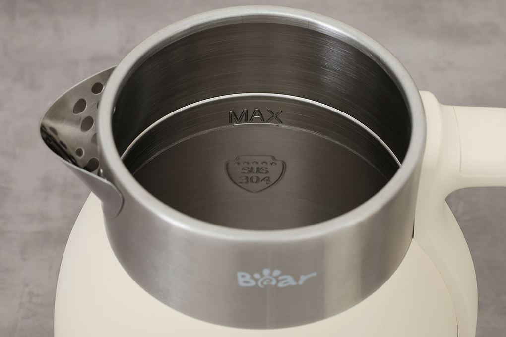 Bình đun siêu tốc Bear 2.5 lít KE-5H25G47 Màu Kem