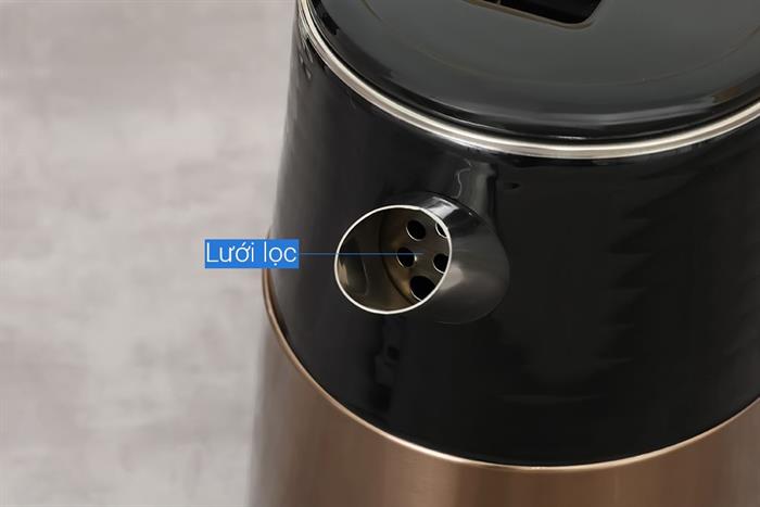 Ấm đun siêu tốc Kangaroo 2 lít KGWK20B1G Màu Đen - nâu