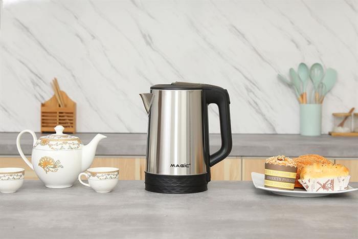 Bình đun siêu tốc Magic 1.8 lít A-072 Màu Đen