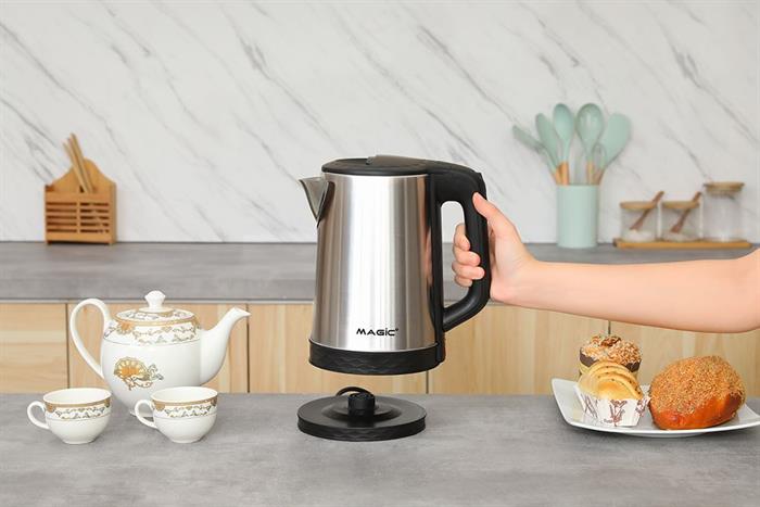 Bình đun siêu tốc Magic 1.8 lít A-072 Màu Đen