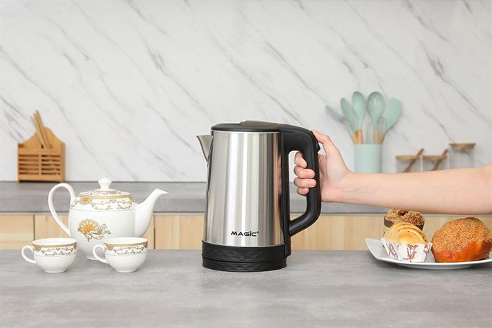 Bình đun siêu tốc Magic 1.8 lít A-072 Màu Đen