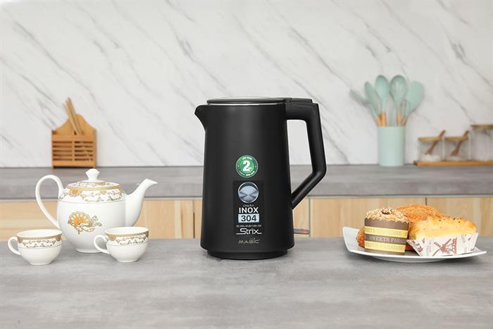 Bình đun siêu tốc Magic Eco 1.7 lít AC-43 Màu Đen