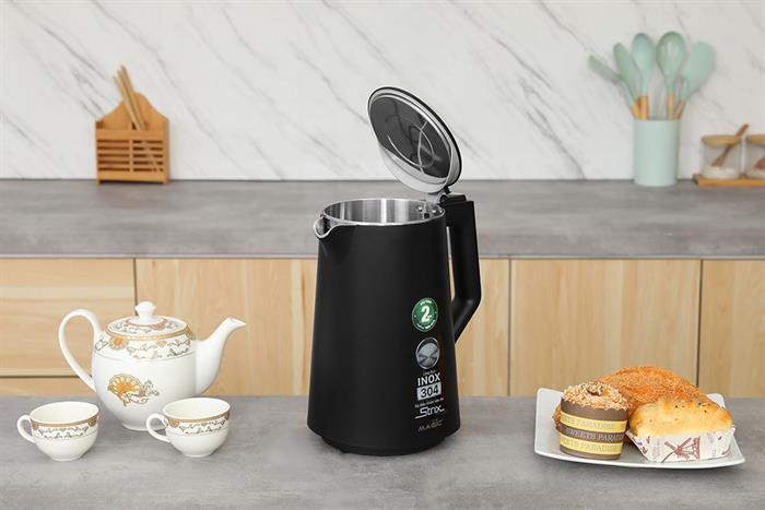 Bình đun siêu tốc Magic Eco 1.7 lít AC-43 Màu Đen