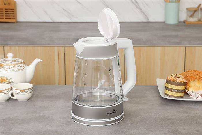 Bình đun siêu tốc Magic Eco 1.7 lít AC-44 Màu Trắng