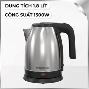 Bình đun siêu tốc Sunhouse 1.8 lít SHD1183