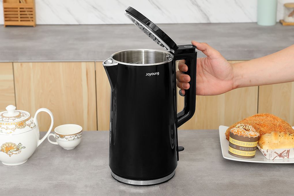 Bình đun siêu tốc Joyoung 1.7 lít JEK-588 Màu Đen