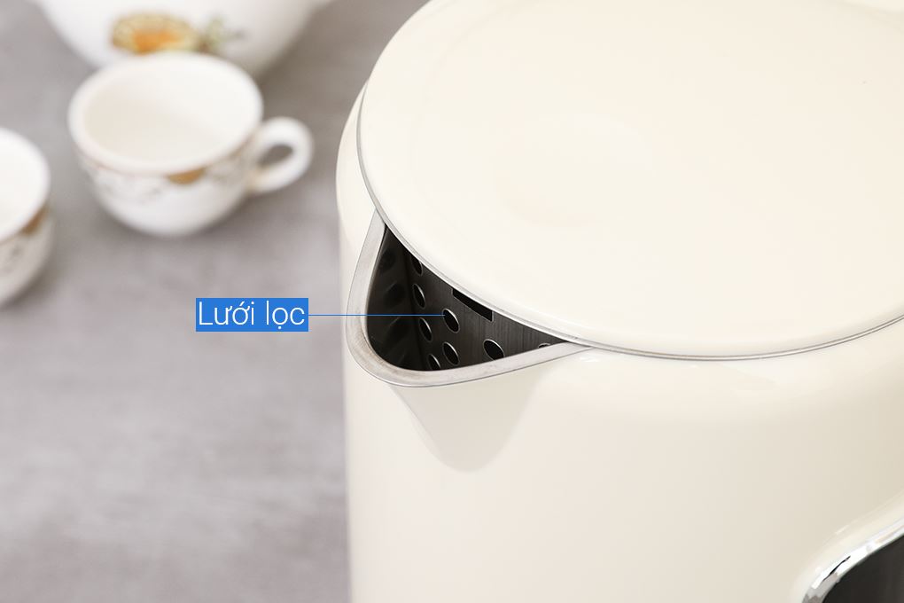 Bình đun siêu tốc Hawonkoo 1.7 lít KEH-171 Màu Kem