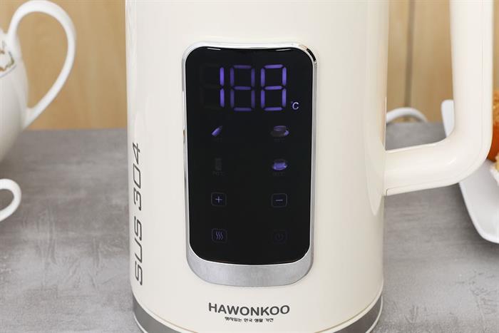 Bình đun siêu tốc Hawonkoo 1.7 lít KEH-171 Màu Kem