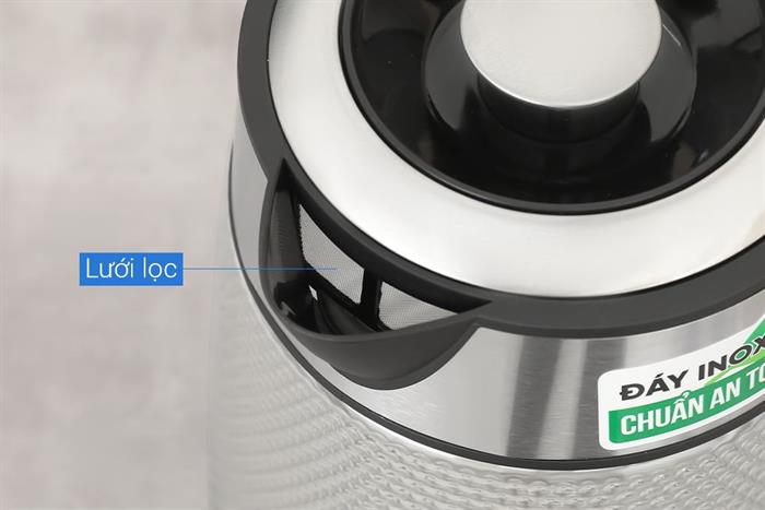 Bình đun siêu tốc Sunhouse 1.8 lít SHD1220 Màu Đen