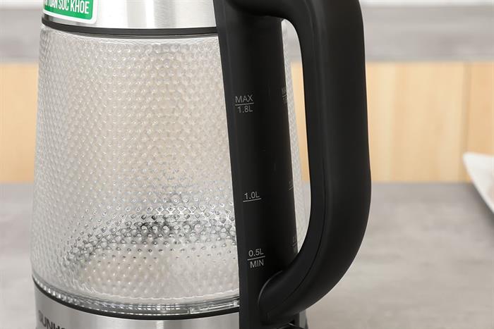 Bình đun siêu tốc Sunhouse 1.8 lít SHD1220 Màu Đen