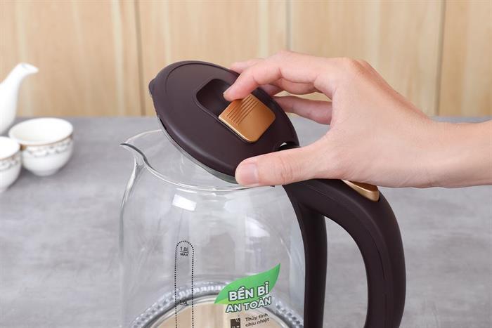 Bình đun siêu tốc Sunhouse 1.8 lít SHD1212 Màu Đen