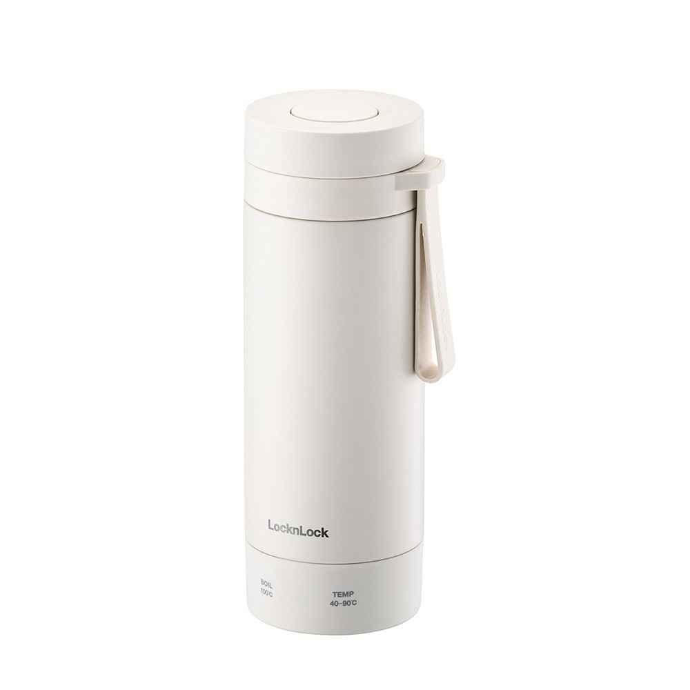Bình đun siêu tốc Lock&Lock 0.3 lít EJC723IVY Màu Kem