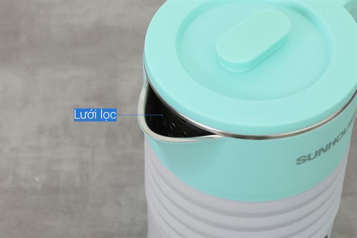 Bình đun siêu tốc Sunhouse 1.8 lít SHD1357 Màu Xanh lá nhạt