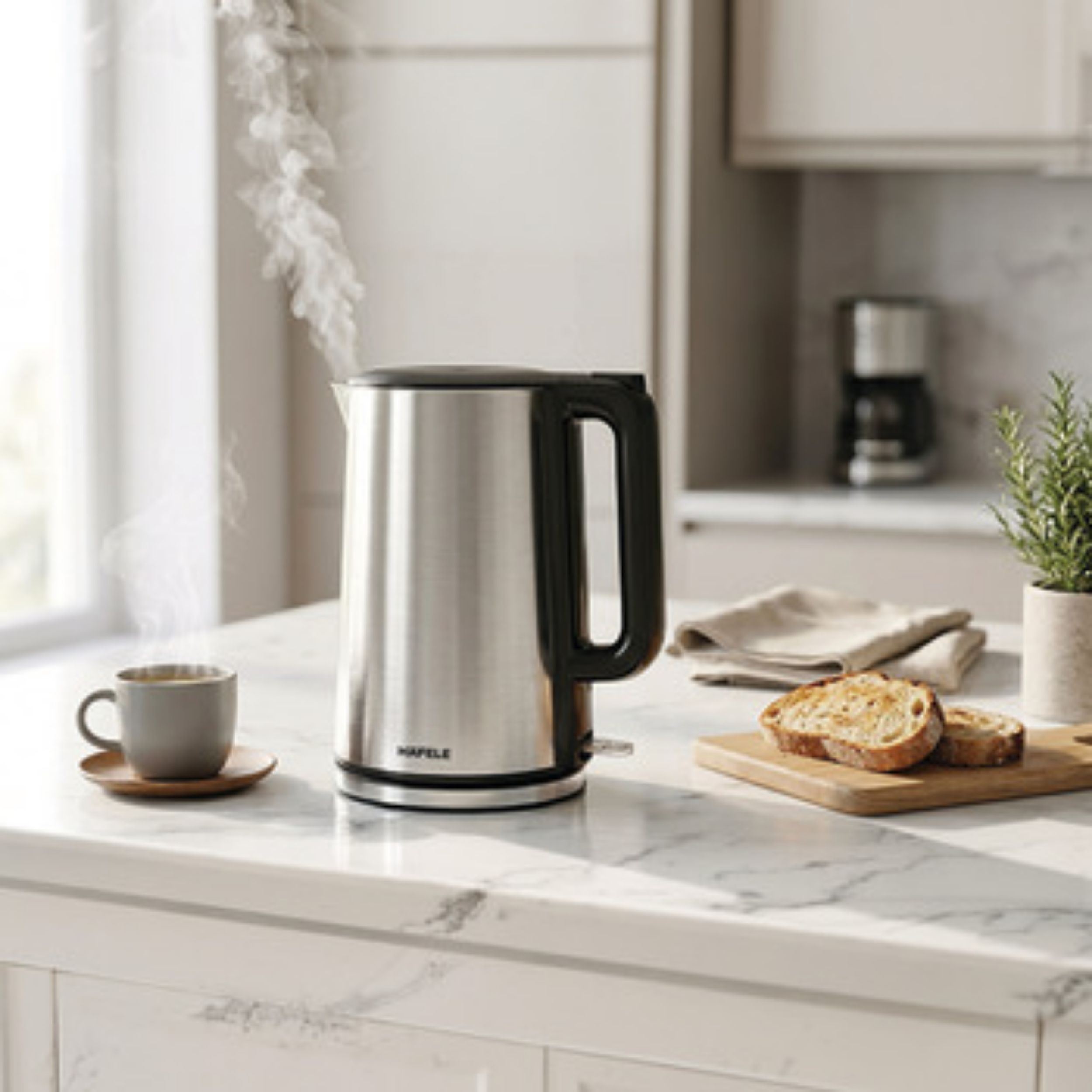 Bình đun siêu tốc Hafele 1.7 lít HS-K1703DX Màu Bạc Inox