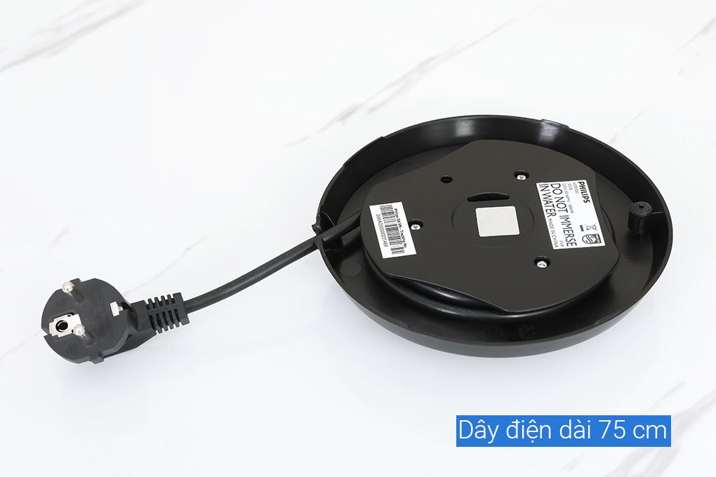 Bình đun siêu tốc Philips 1.2 lít HD9303 Màu Inox