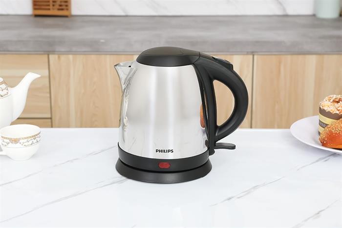Bình đun siêu tốc Philips 1.2 lít HD9303 Màu Inox