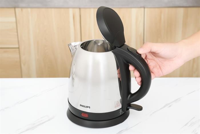 Bình đun siêu tốc Philips 1.2 lít HD9303 Màu Inox