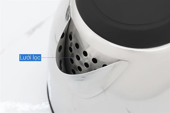 Bình đun siêu tốc Philips 1.2 lít HD9303 Màu Inox