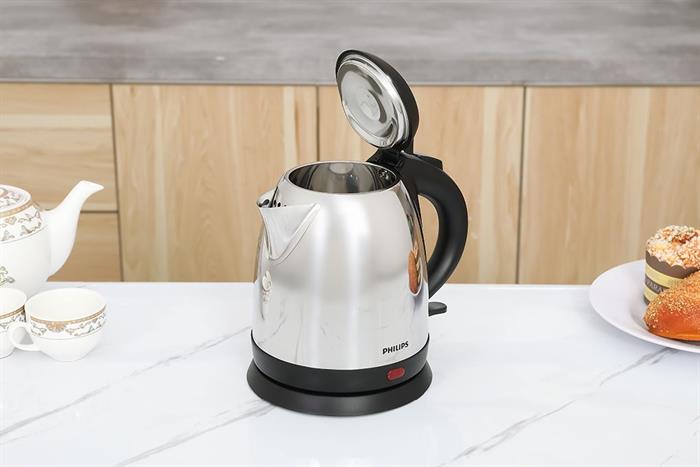 Bình đun siêu tốc Philips 1.2 lít HD9303 Màu Inox