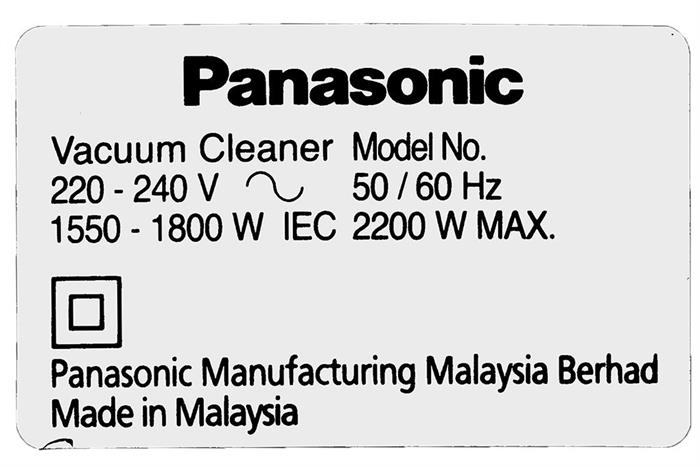 Máy hút bụi công nghiệp Panasonic MC-YL635TN46 Màu Đen - Vàng đồng