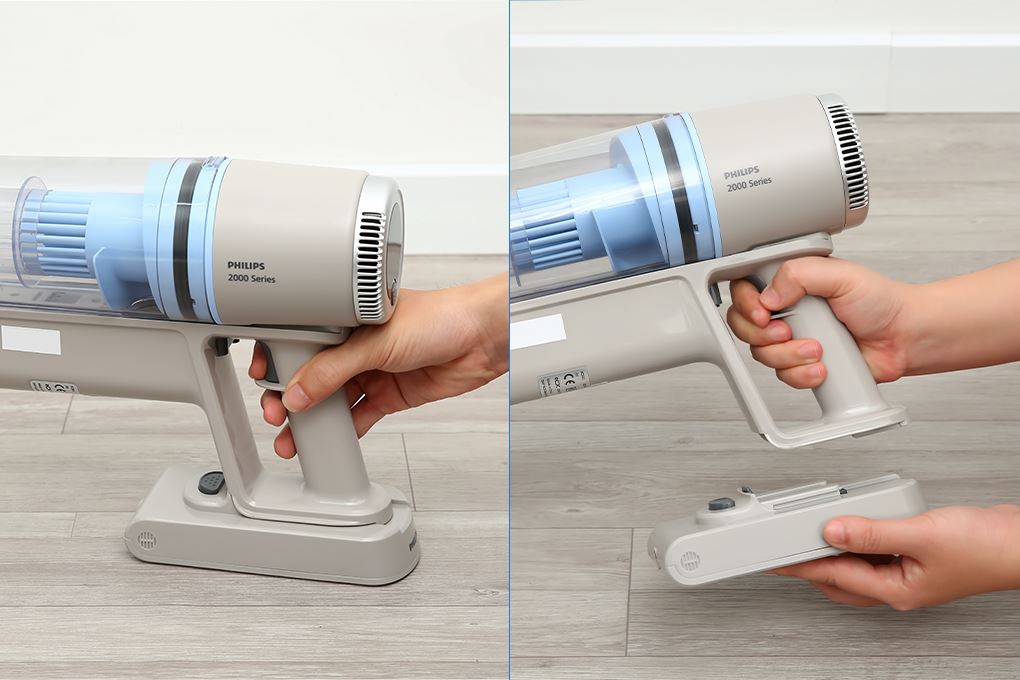 Máy hút bụi không dây Philips XC2011/01 Màu Xám
