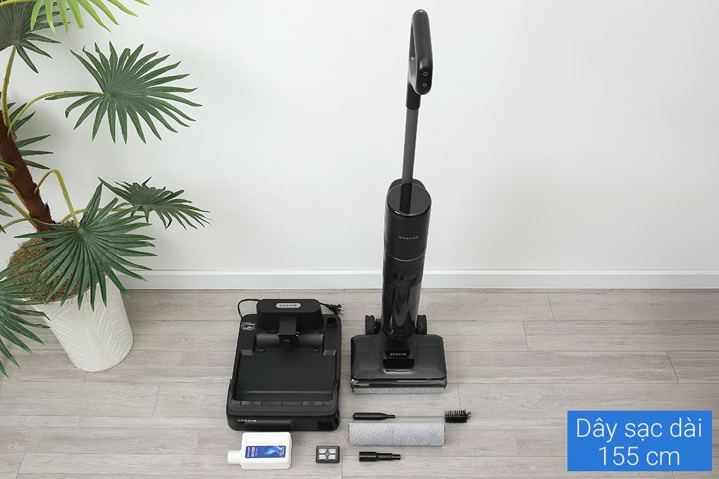 Máy hút bụi lau nhà Dreame H13 FlexReach Màu Đen