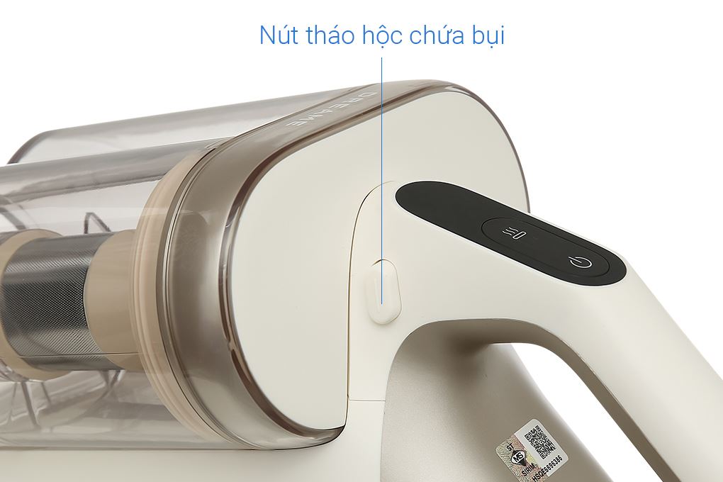 Máy hút bụi đệm giường Dreame D20 Pro Màu Vàng