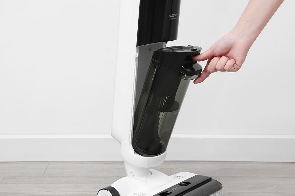 Máy hút bụi lau nhà Mova K20 Màu Đen/Trắng