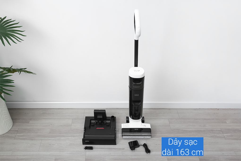 Máy hút bụi lau nhà Mova K20 Màu Đen/Trắng