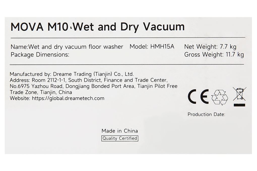 Máy hút bụi lau nhà Mova M10 - 28