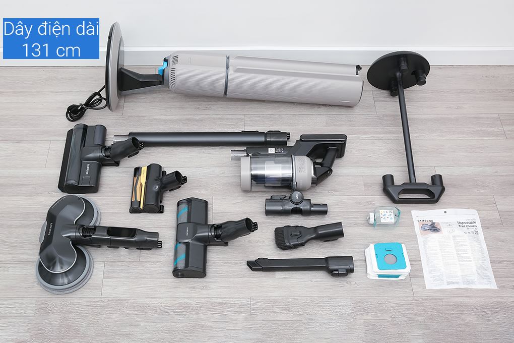 Máy hút bụi không dây Samsung VS80F28DBP/SV Màu Đen - Xám