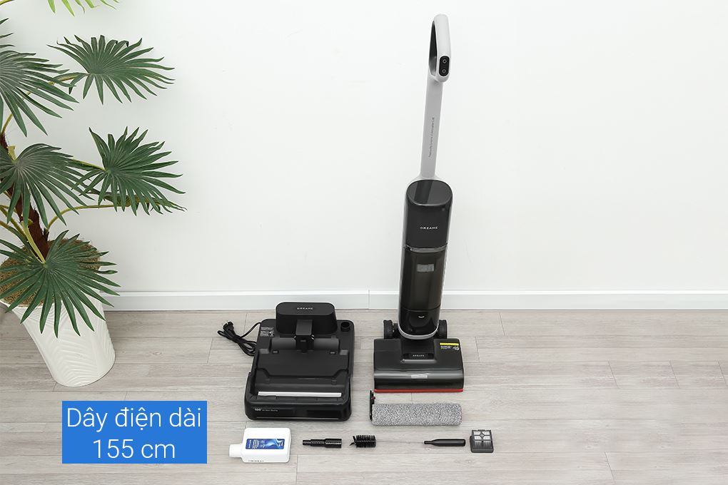 Máy hút bụi lau nhà Dreame H15 Pro Heat Màu Đen