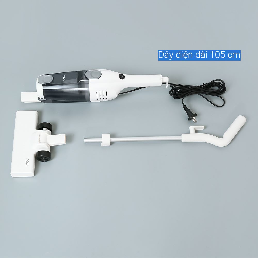 Máy hút bụi cầm tay AQUA AQS-CCX600R(W)-VN Màu Trắng
