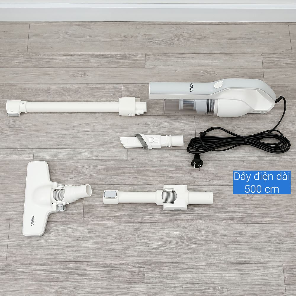 Máy hút bụi cầm tay AQUA AQS-CCXL8R(W)-VN Màu Trắng