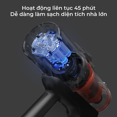 Máy hút bụi cầm tay Deerma DEM-T30W Màu Đen