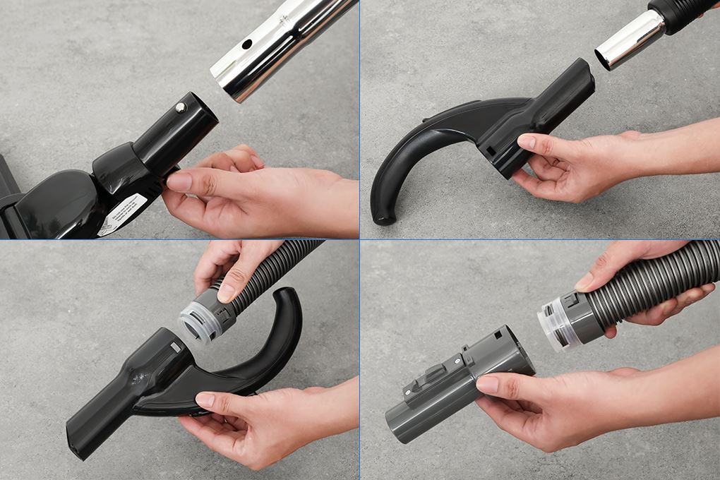 Máy hút bụi công nghiệp Hitachi CV-995HCA Màu Trắng
