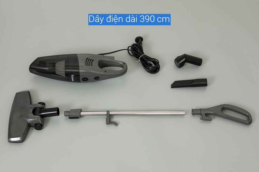 Máy hút bụi cầm tay Rapido RVC-600HG Màu Đen - Xám