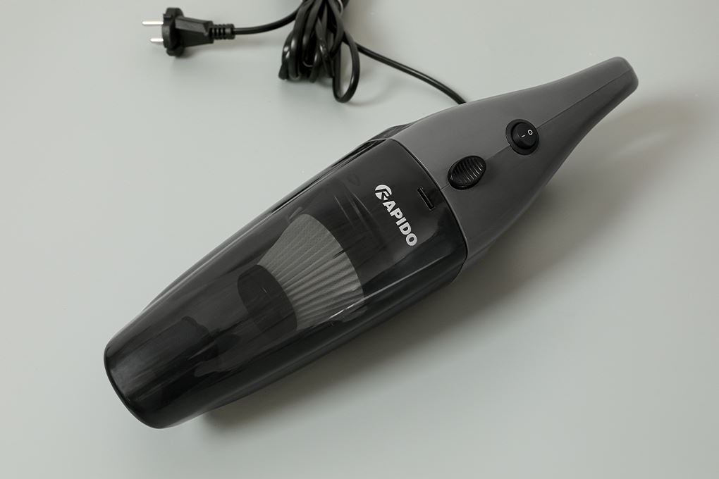 Máy hút bụi cầm tay Rapido RVC-600HG Màu Đen - Xám