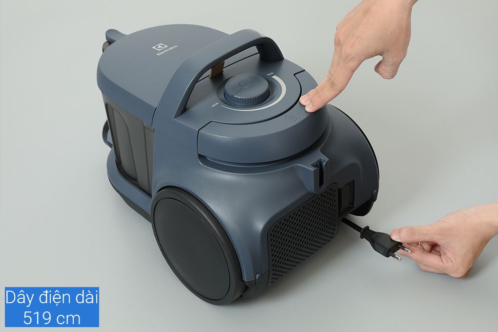 Máy hút bụi dạng hộp Electrolux Clean 500 EFC52512 Màu Xanh Dương