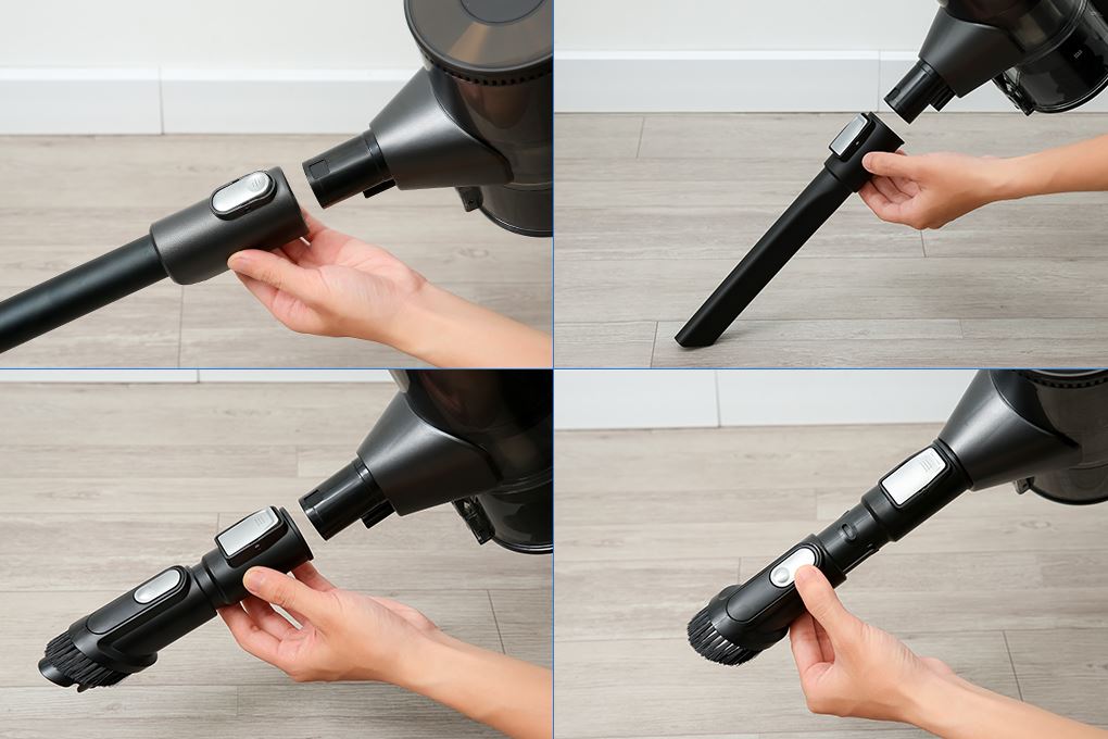 Máy hút bụi không dây Sharp EC-SG94V-B Màu Trắng
