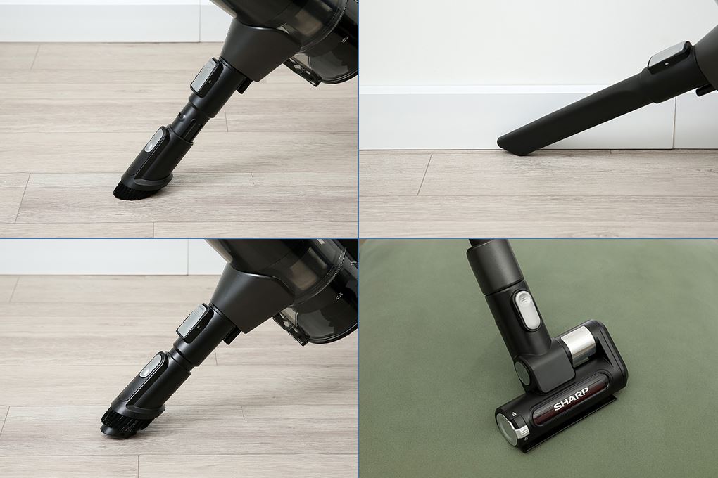 Máy hút bụi không dây Sharp EC-SG94V-B Màu Trắng