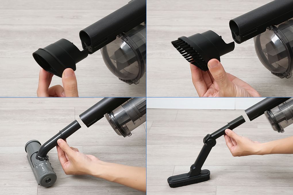 Máy hút bụi không dây Sharp EC-SR10-B Màu Trắng