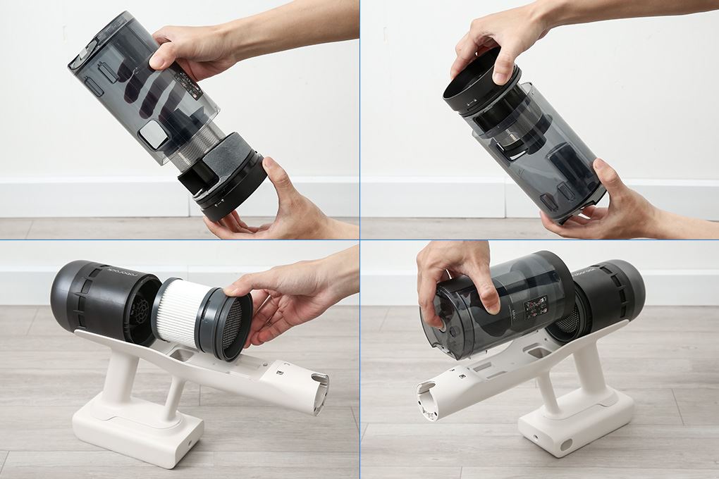 Máy hút bụi cầm tay Roborock H60 Hub Pro - 10