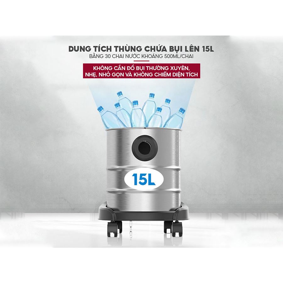 Máy hút bụi dạng hộp FUJIHOME VC15 - 14