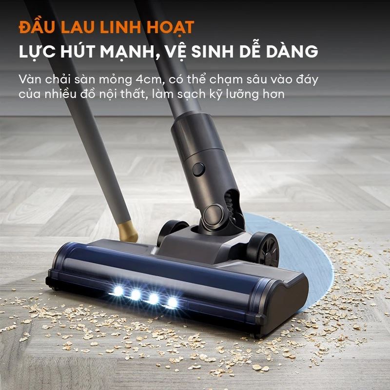 Máy hút bụi không dây Gaabor VCL10E-BK01A - 13
