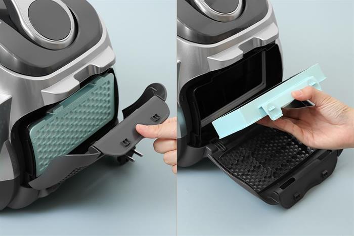 Máy hút bụi dạng hộp LG VK7317GHTPS Màu Xám