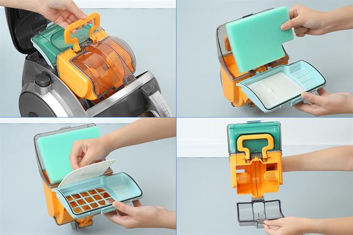 Máy hút bụi dạng hộp LG VK7317GHTPS Màu Xám